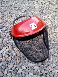 casco protezione decespugliatore