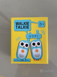 Walkie talkie bambini