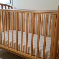 Lettino PALI per neonati e bambini colore Naturale