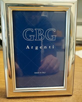 Cornice GBG in argento misura 13x18