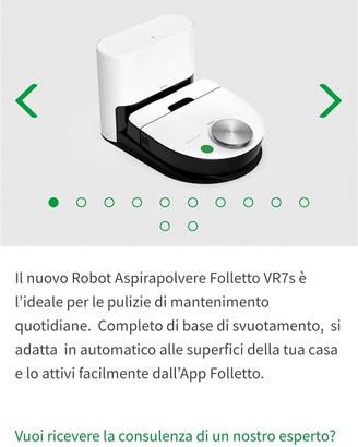 Vorwerk Folletto robot 