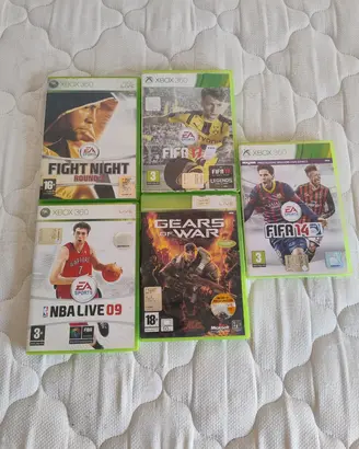 Lotto Giochi Xbox 360 Originali (5 Titoli)