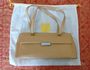 Borsa Mandarina Duck in pelle beige