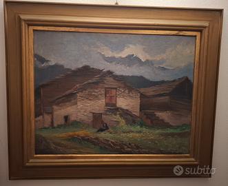 quadro d'epoca di scuola lombarda 