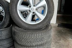 Cerchi Nissan X-Trail/Qashqai +gomme 225/65R17 M+S