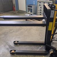 Transpallet  800 kg, altezza 900 mm