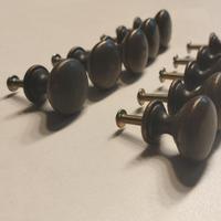 pomelli di ottone anticato