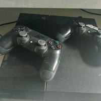 Ps4 con 2 joystick...senza scatolo