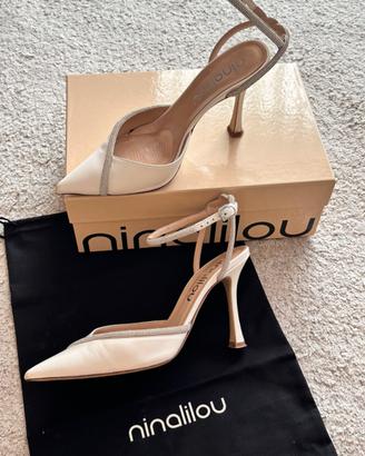 Scarpa da sposa NINALILOU N. 38 Modello AMY957C