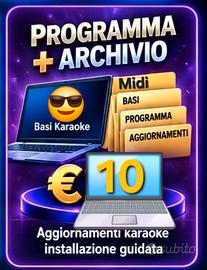 raccolta completa  basi karaoke