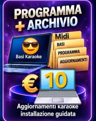 raccolta completa  basi karaoke
