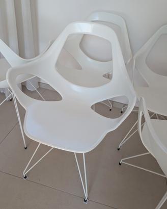 Set 6 sedie Metalmobil di design
