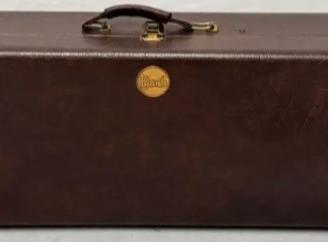Trombone Bach hardcase custodia rigida vintage