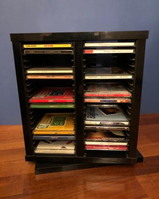 Porta CD / porta libri girevole