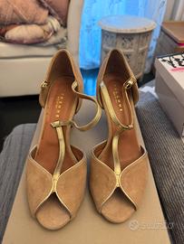 Scarpe donna color cipria