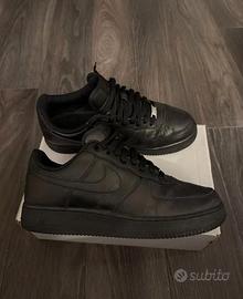 Nike Air Force 1 Nere 37.5 Nuove Unisex