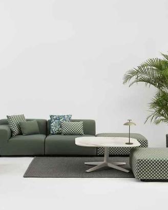 DiVANO KARTELL PLASTICS OUTDOOR + POUF DIVERSI