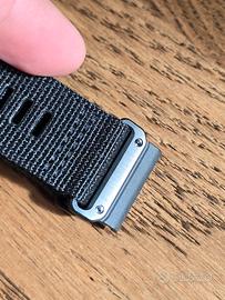 Cinturino Garmin QuickFit 26mm Nylon Titanium.