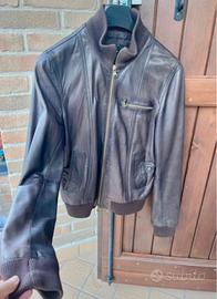 Giacca in pelle Zen