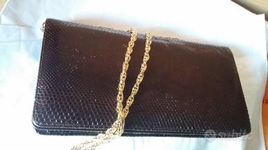 Borsa in pelle vintage anni 60-70