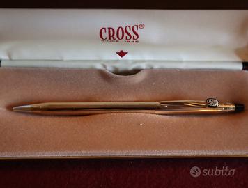 CROSS 4502 ORO 10kt VINTAGE penna a sfera