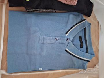 Set Polo tinta unita Lancetti taglia L