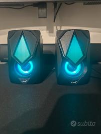 coppia di casse per pc