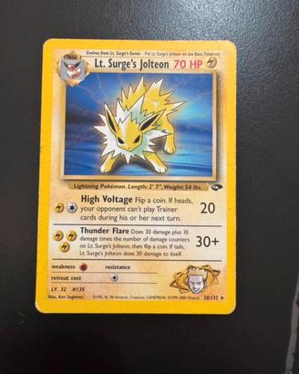 Lt surge’s jolteon gym challenge 28/132