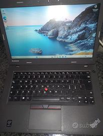 Notebook Lenovo L450 + batteria aggiuntiva.