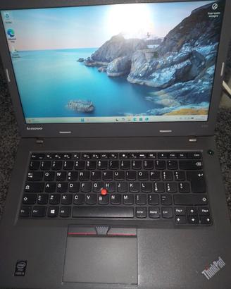 Notebook Lenovo L450 + batteria aggiuntiva.