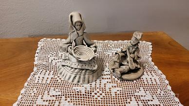 2 Sculture sarde anni 70  firmate A.Massidda