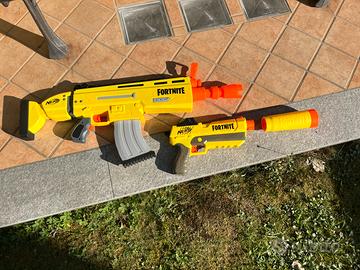 2 Nerf x Fortnite, Scar AUTOMATICO e Pistola