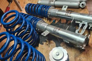 Assetto ribassato Fiat 500 Abarth