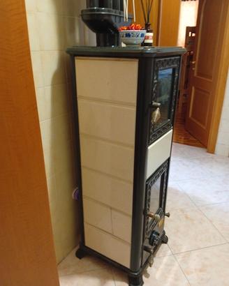 stufa a legna con forno