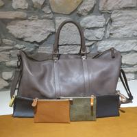 Pochette e borse in pelle