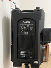 Diffusore audio bi-amplificato 38cm