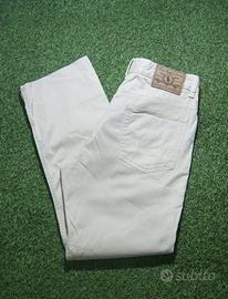 Pantalone Ralph Lauren beige chiaro cotone 48 / L