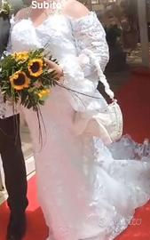 vestito da sposa stile liberty 