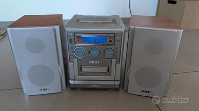 Micro impianto hi-fi stereo Akai modello QX-D3570