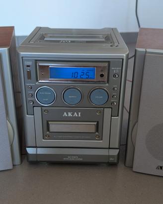 Micro impianto hi-fi stereo Akai modello QX-D3570