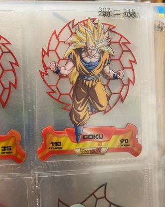 Goku SSJ3 3 Dragon Ball Lamincards