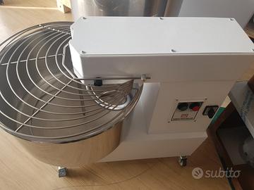 Impastatrice spirale professionale inox pasta pane