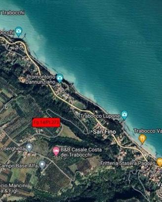 Terreno di 1940 m² a San Vito Chietino