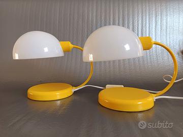 Coppia di Lampade Space Age Vintage