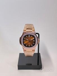 Seiko mod Nautilus Rosegold 