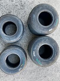 set di gomme da go kart usate