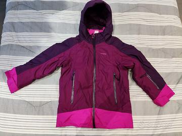 Tuta sci bambina 6 anni (giacca-pantalone-guanti)