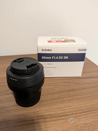 Sigma 30 mm F 1.4 Canon EF-M