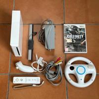 Nintendo Wii Bianca RVL-001 Completa Gioco Volante