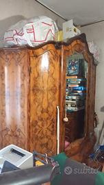 Armadio con specchiera